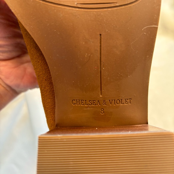 Chelsea & Violet Audrina Suede Western Style Boots - Picture 7 of 11